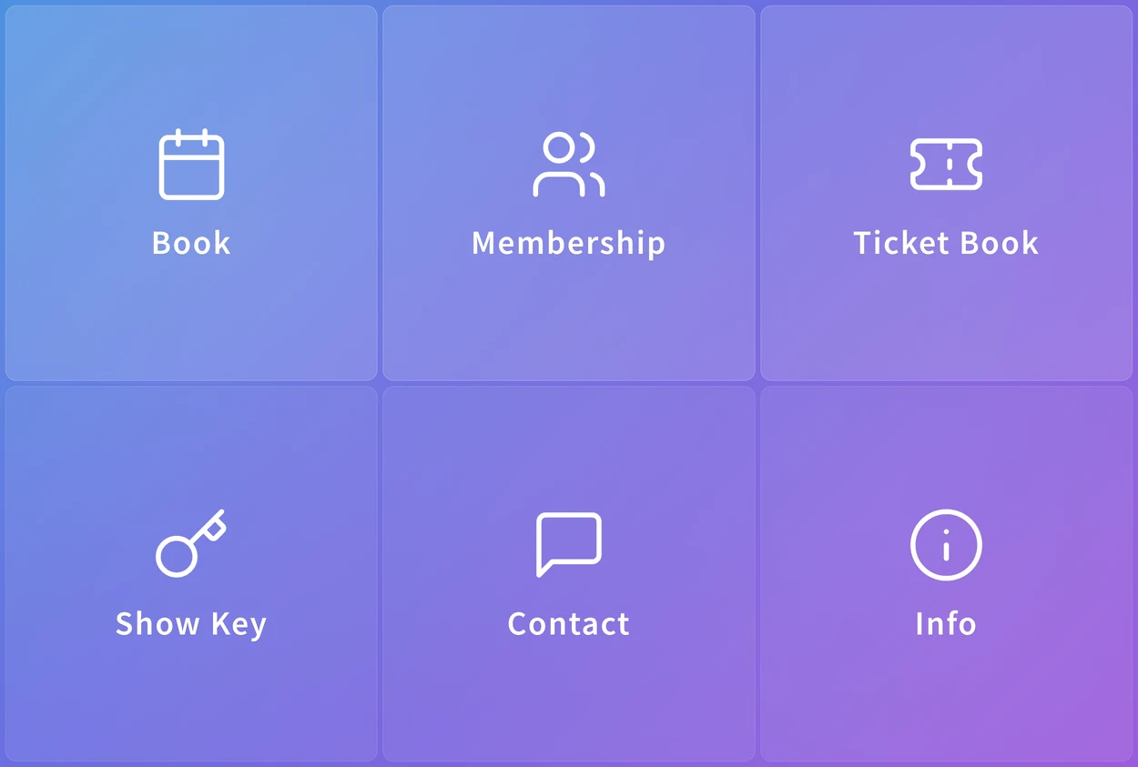 Rich menu for Coworking